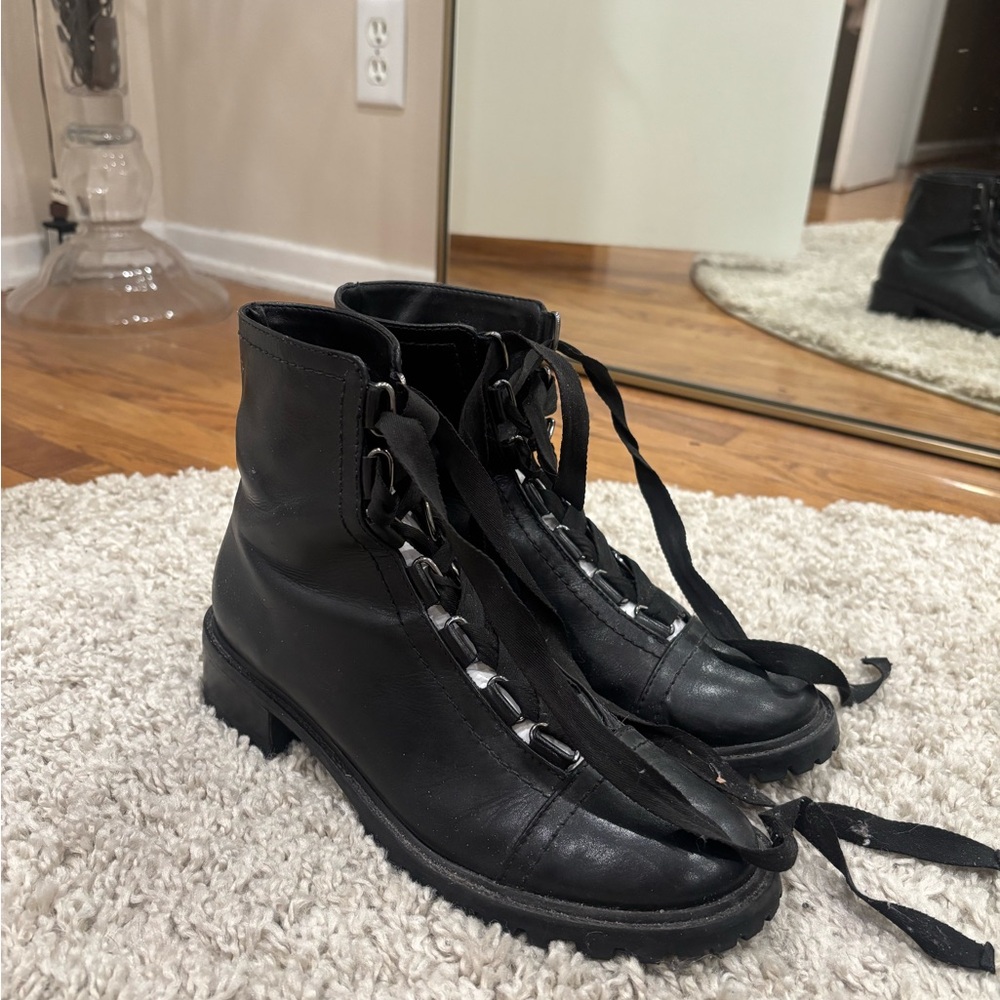 Schutz black boots